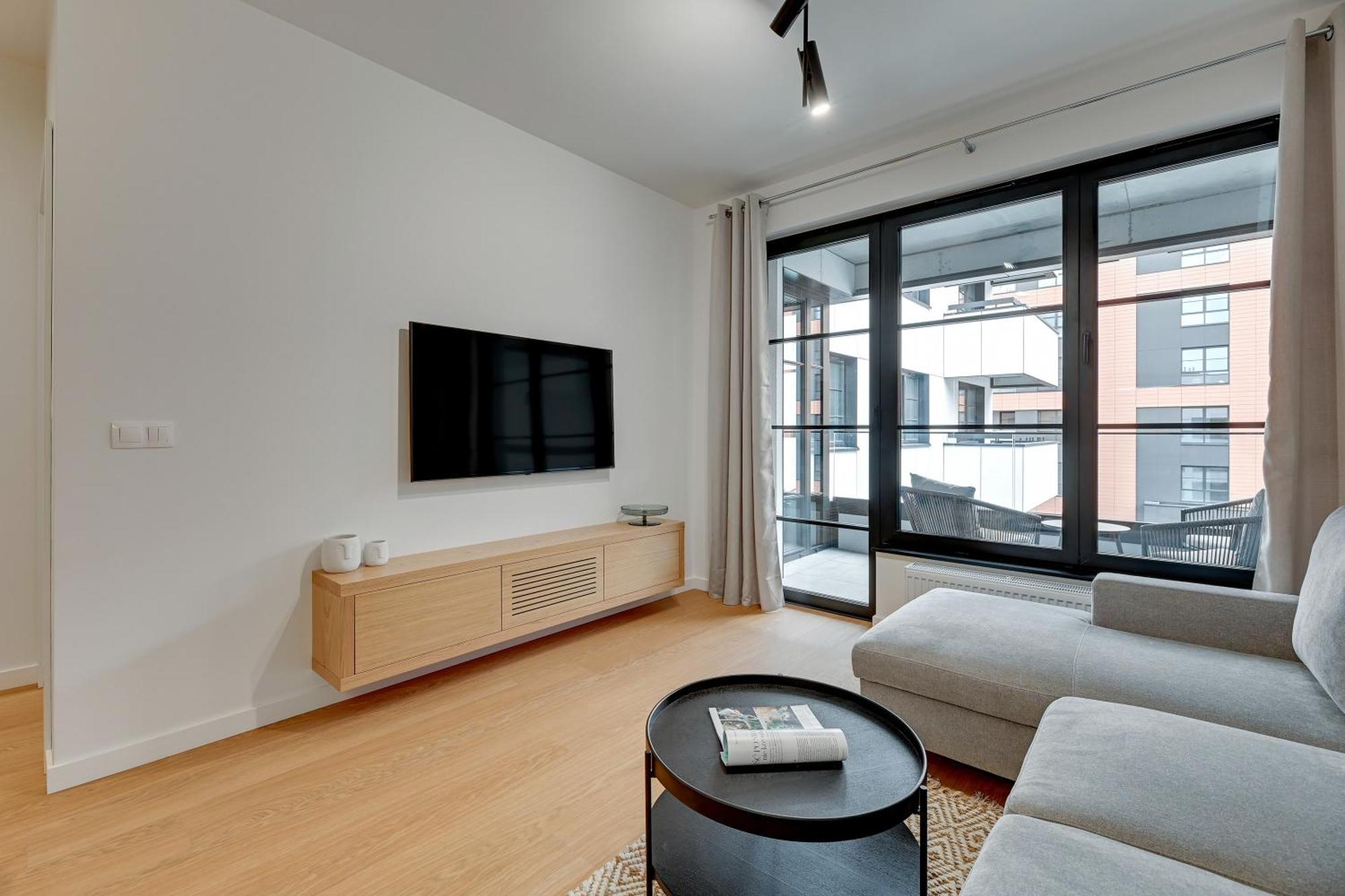 Doki Living - Foodhall & Parking By Downtown Apartments Gdansk Exterior photo