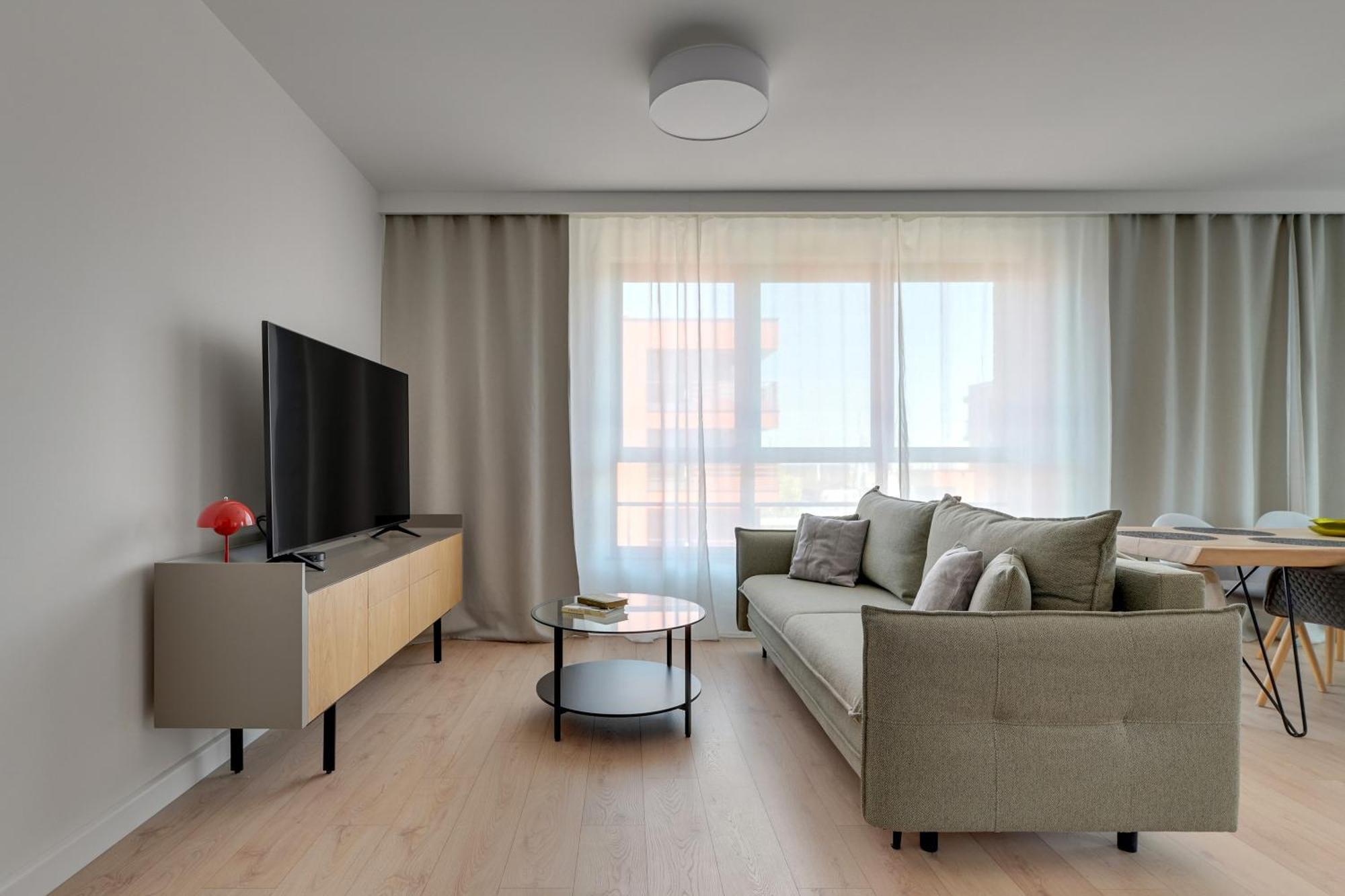 Doki Living - Foodhall & Parking By Downtown Apartments Gdansk Exterior photo